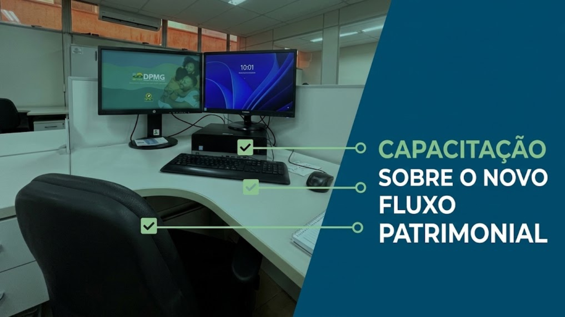 Treinamento sobre o Novo Fluxo de Gestão Patrimonial e Apuração de Responsabilidades